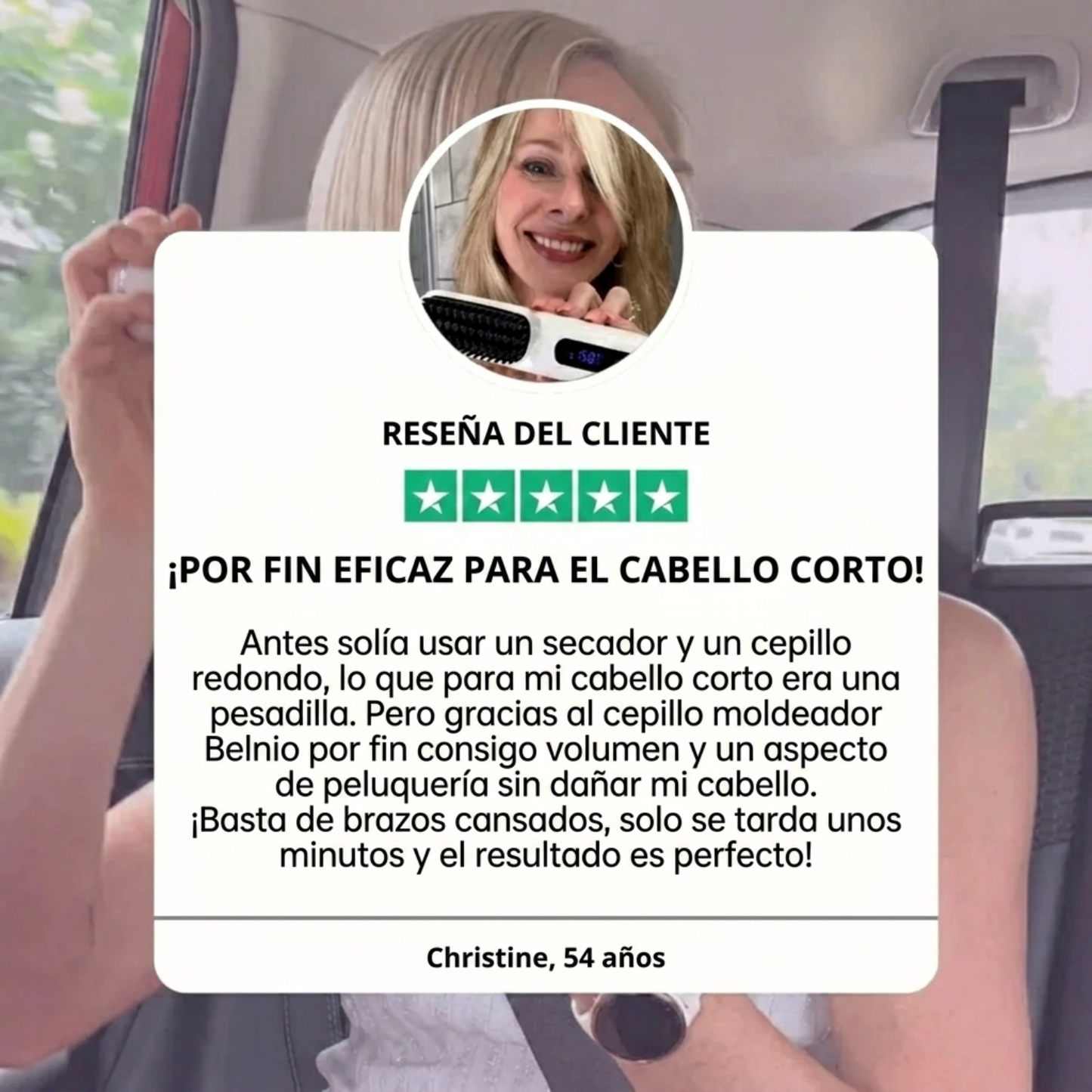 Lifta – Cepillo alisador portátil
