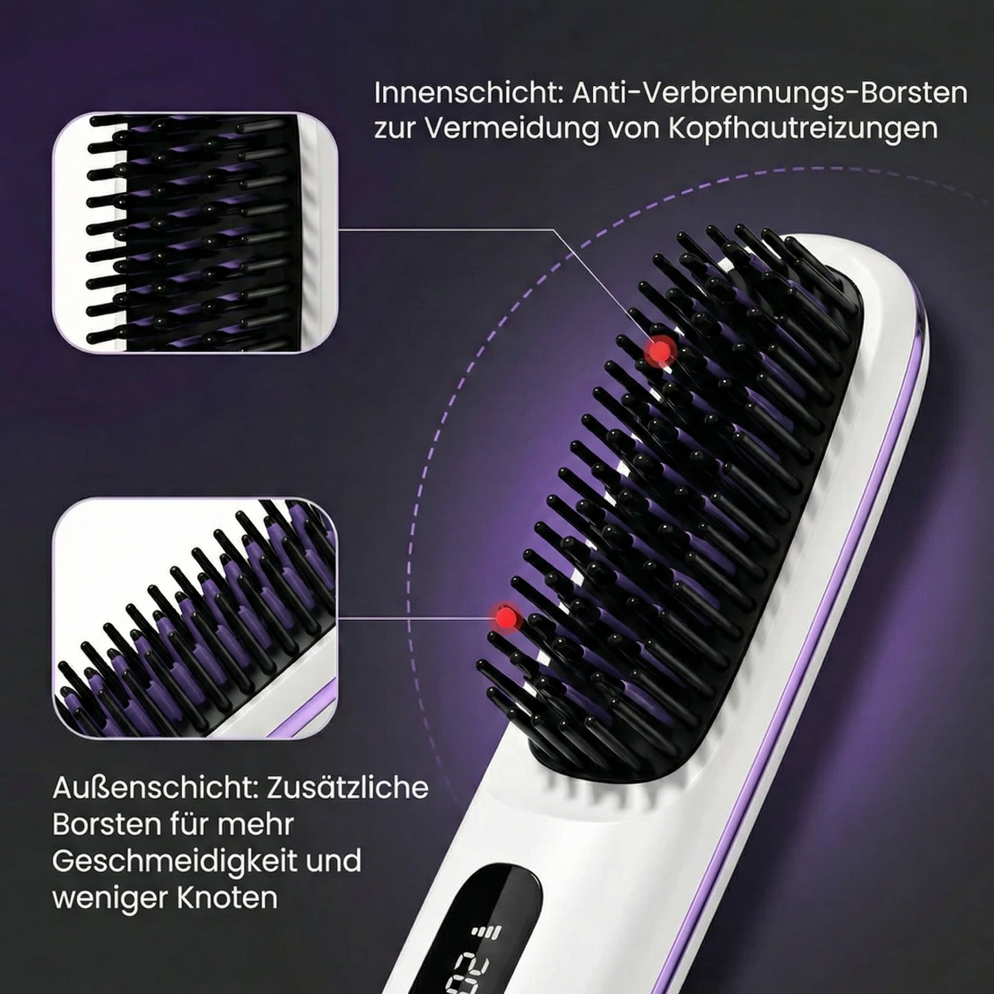 Lifta – Tragbare Stylingbürste