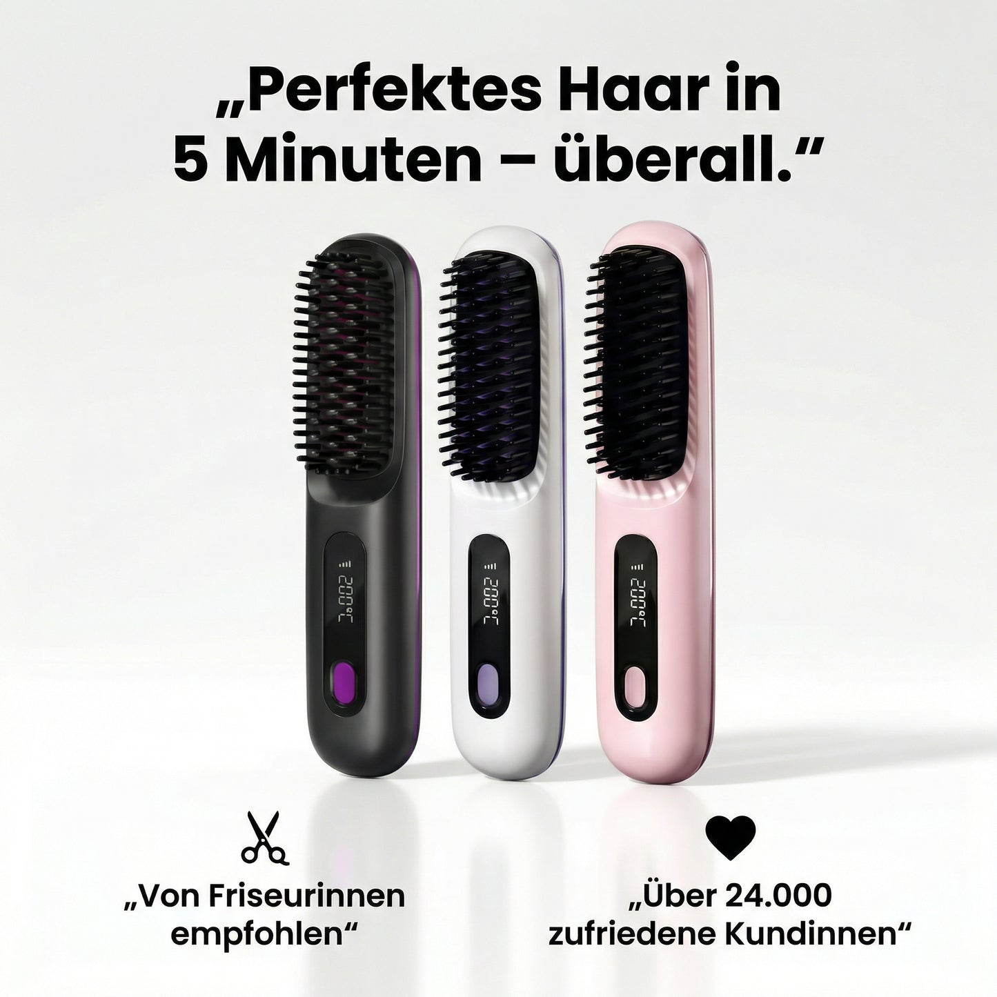 Lifta – Tragbare Stylingbürste